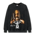Washed Black Crewneck Sweat