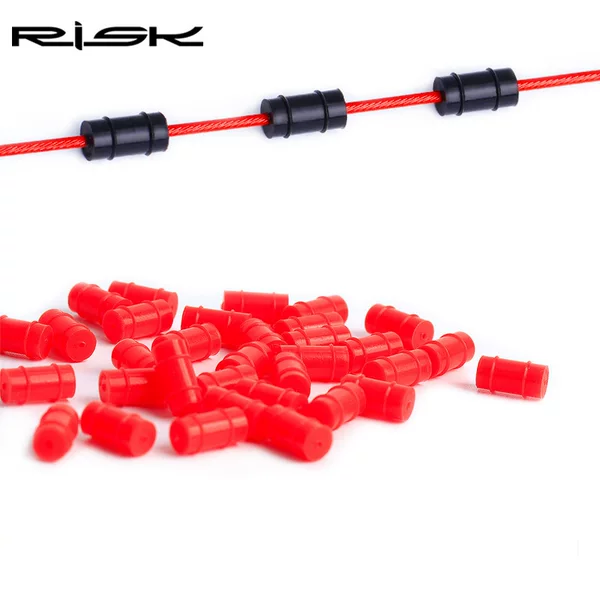 RISK bicycle O-ring silicone inner protective sleeve variable speed brake line mountain road frame wire core rubber ring