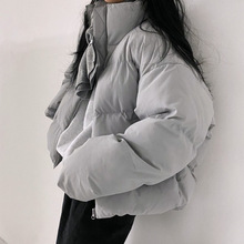 已出货尺码更新冬季韩系宽松手塞棉保暖棉服女慵懒百搭短外套女