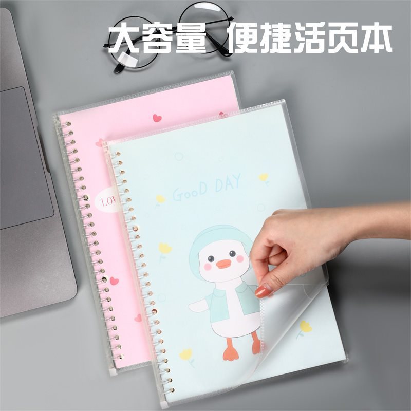 Ins high-value removable coil book B5 thick notebook PP surface…