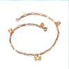 Beach jewelry with tassels, ankle bracelet, sexy metal accessory, European style, wholesale