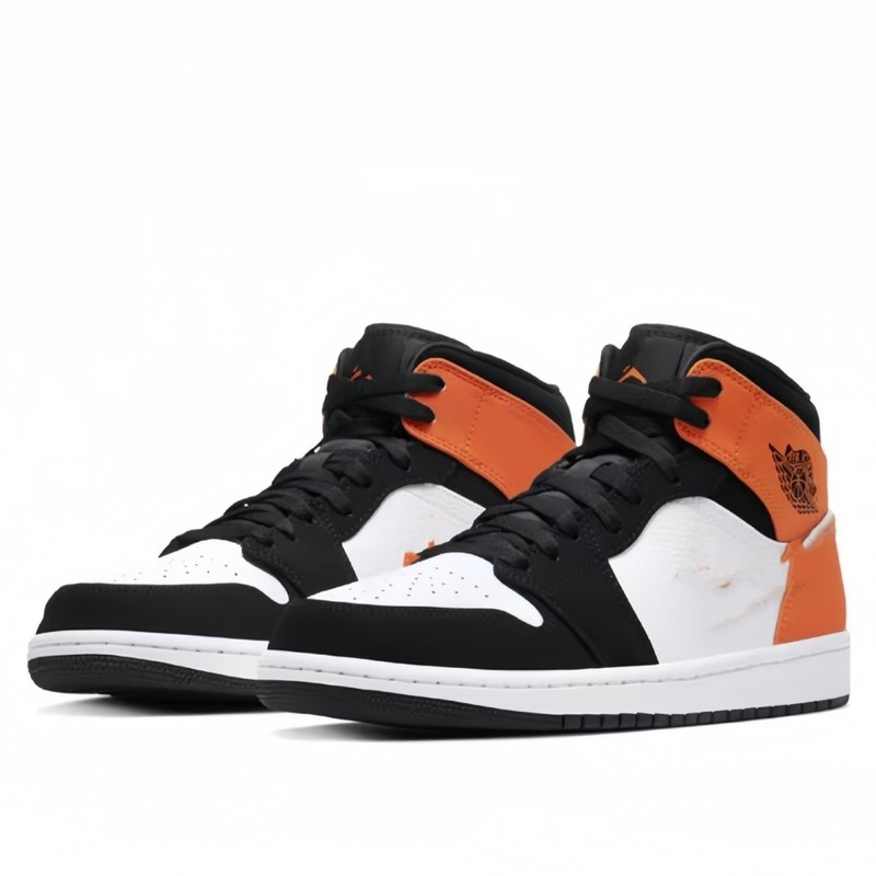 莆田靴ピュアオリジナル AJ1 ミッドトップレディースシューズハイバージョンジョー 1 バスケットボールシューズバレンタインデーアッシュアイスブルーメンズシューズバーブモデル|undefined