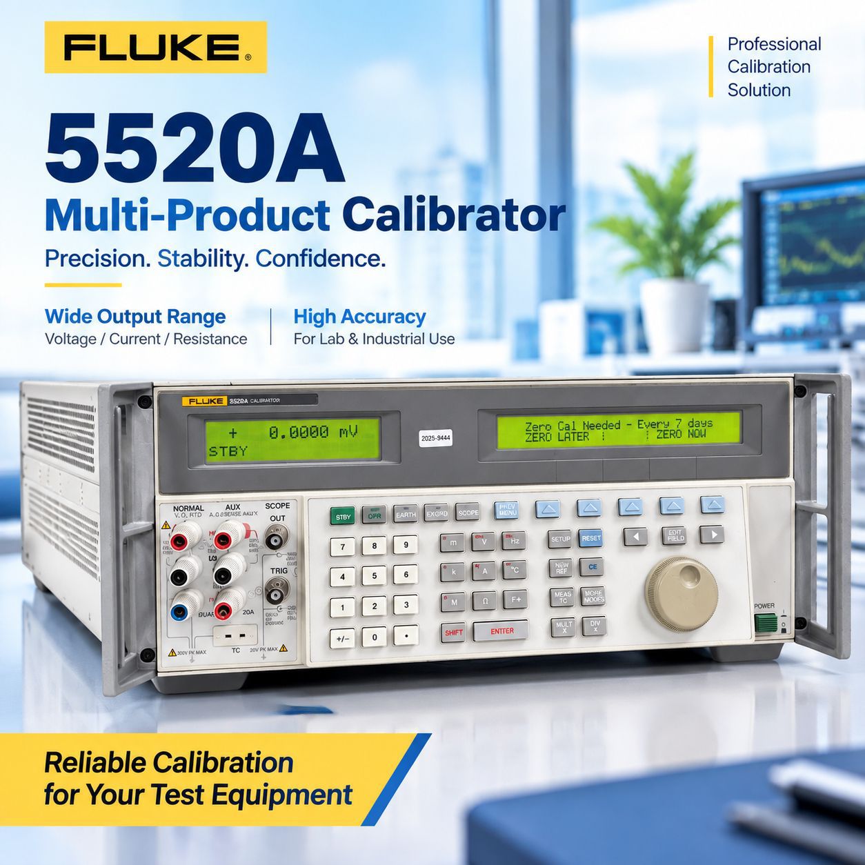 福禄克 FLUKE 5520A 万用表校准仪多功能校准仪大量现货