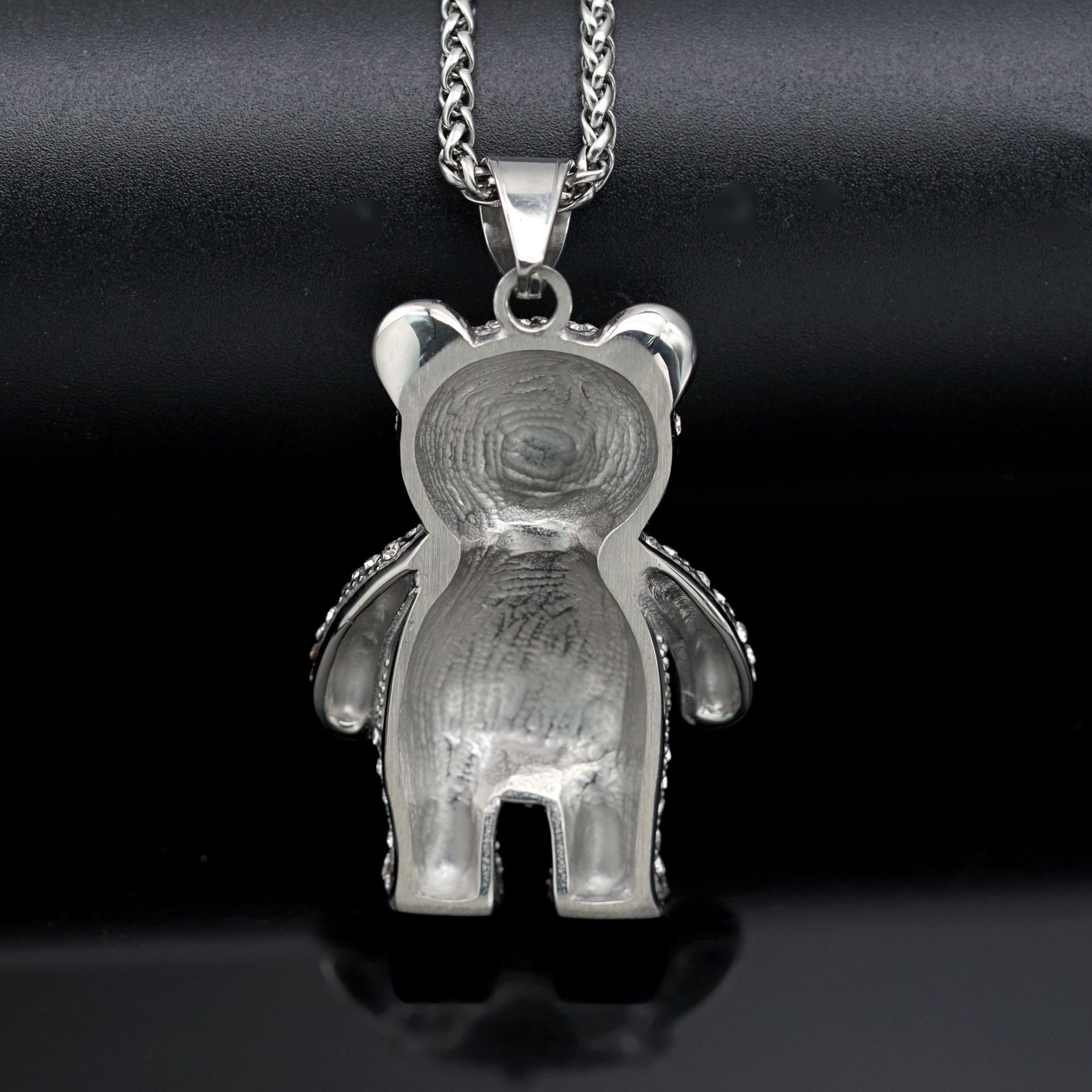 55g Weight 1 Piece 316 Stainless Steel  Bear Pendant