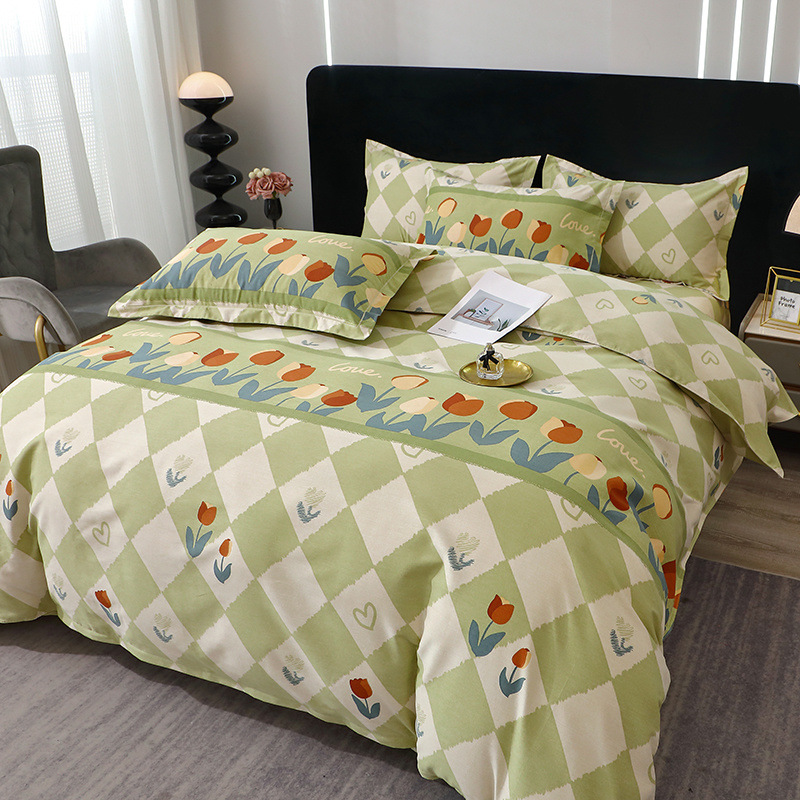 크림 스윗하트-그린 [두꺼운 고급 순면 100%]