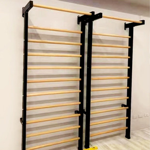 Rib wooden frame indoor home fitness equipment pull-up rehabilitation dance leg press stretch horizontal bar scoliosis frame