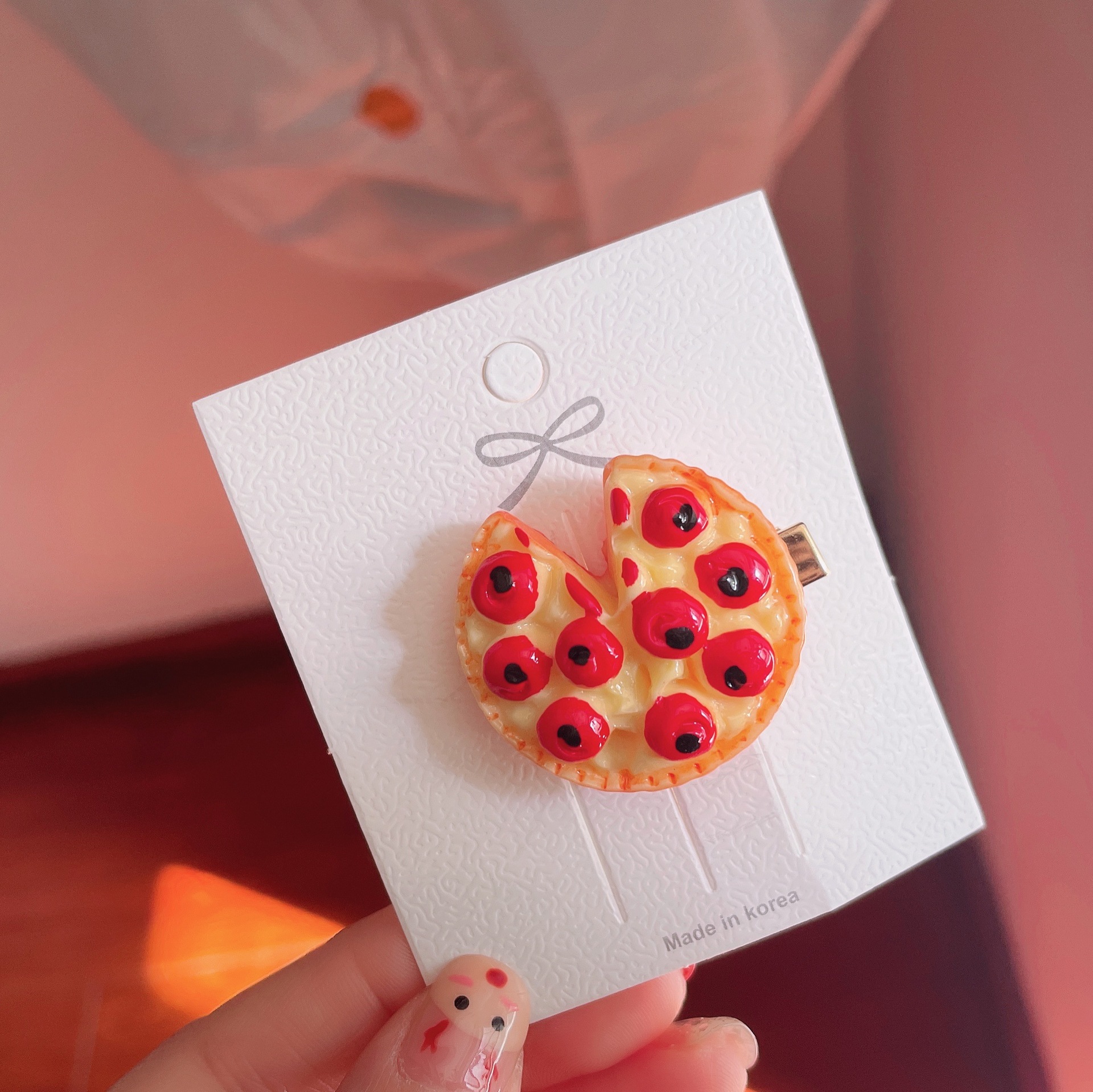 Cute, Sweet Style Cute Sweet Women'S Gingerbread Resin Hair Clip