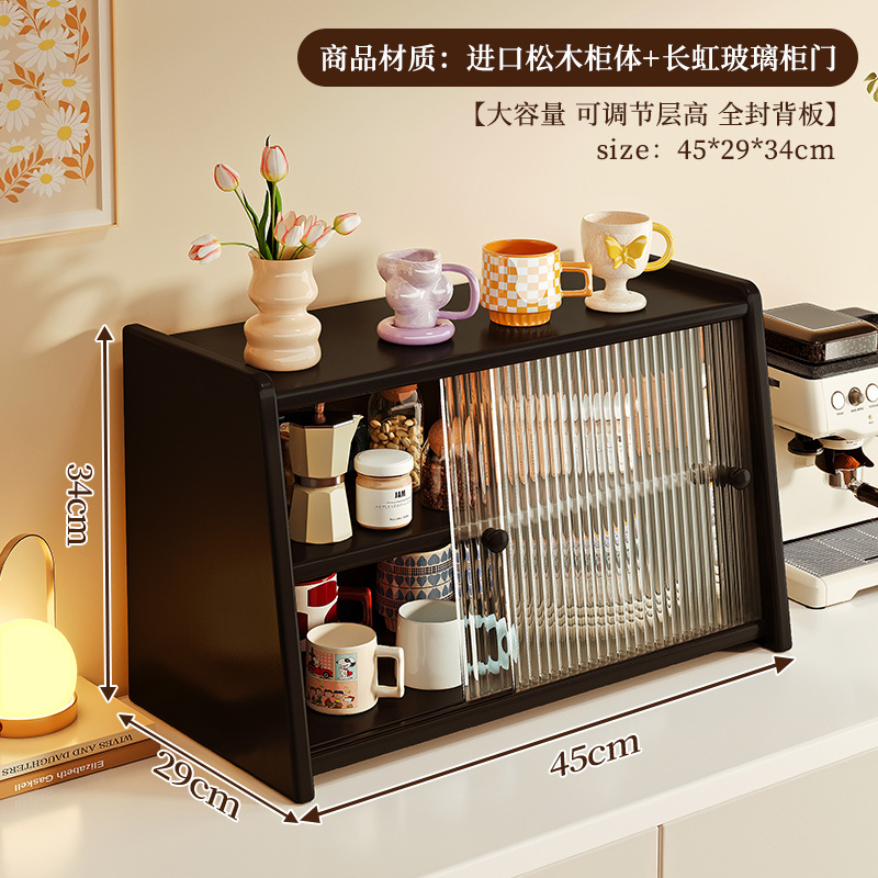 Portavasos de madera maciza taza de agua taza de té juego de té soporte de almacenamiento de taza mesa de comedor encimera de taza de café estante de mesa de comedor