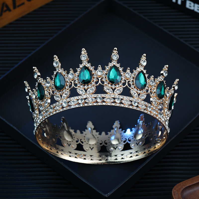 Oro + diamante verde