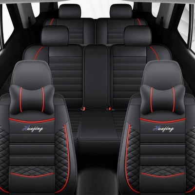 Car Seat Covers Toyota: Seat cushion, seat cover - 7-seats-full-leather-black