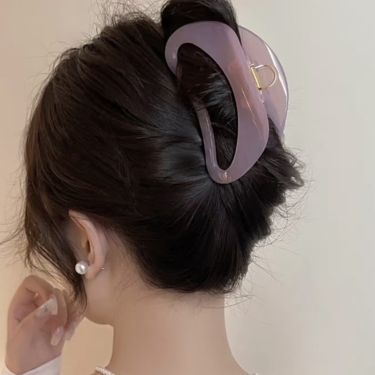 Pink moon clip