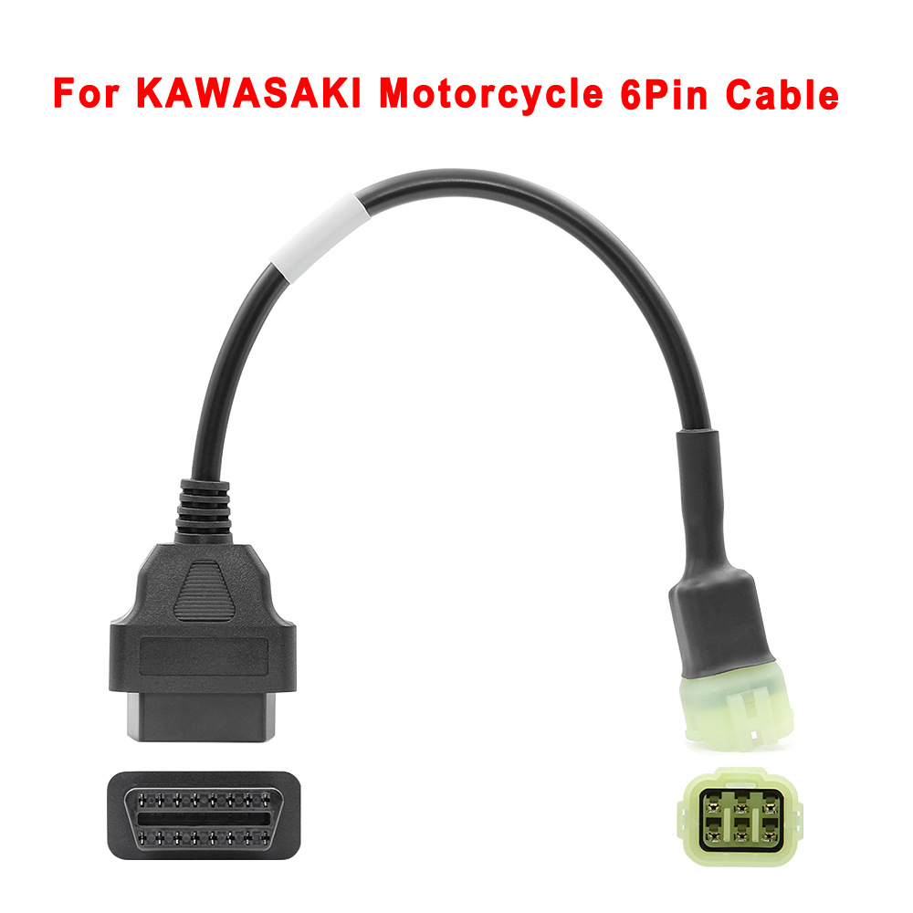 6 pin for Kawasaki Motorcycle 6針機車轉接線 適合 川崎摩托車