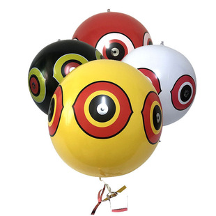 In-Stock Pvc Inflatable Beach Ball Orchard Bird Repellent Scary Eyes Farm Bird Deterrent Balloon Prop