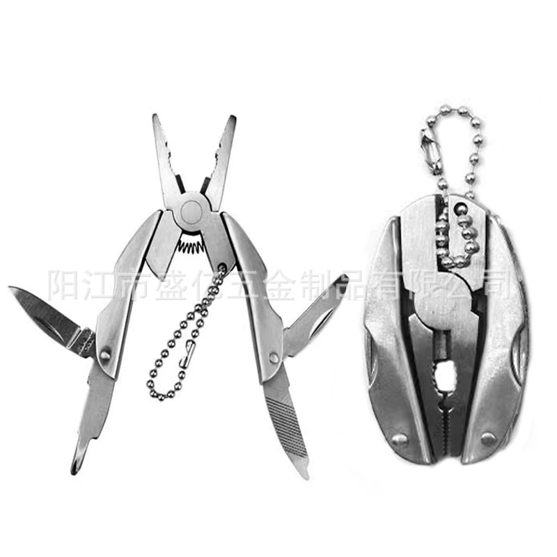 В наличии складные мини-щипцы для черепах, многофункциональные плоскогубцы для ключей, ножа, плоскогубцы для черепах