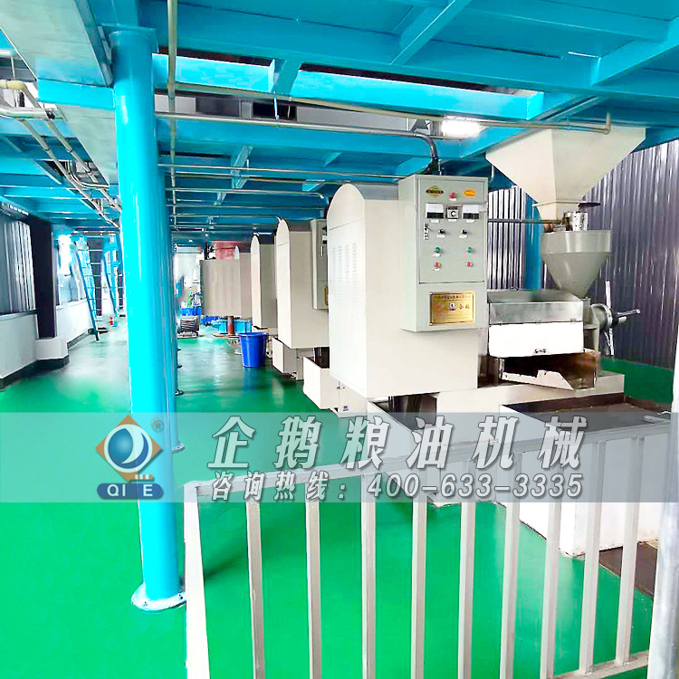 菜籽油生产设备厂家，油菜籽榨油机整套设备，浓香菜籽油加工设备