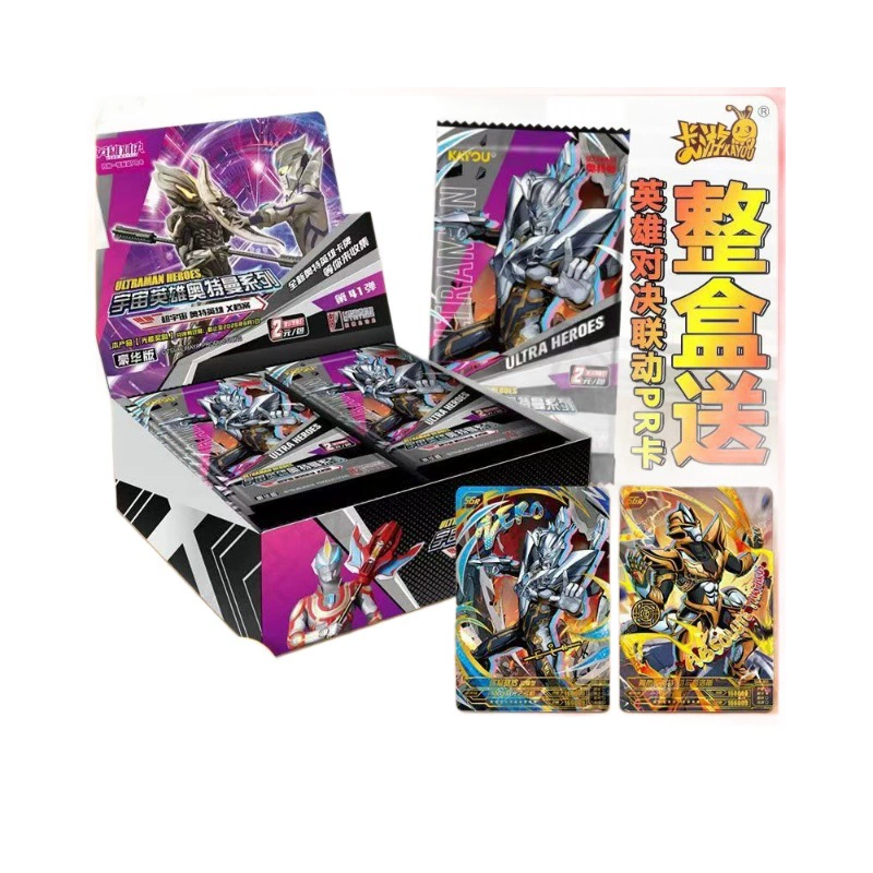 Ultra, оригинальная коллекционная карточная игра, Ultraman Tiga, карты, классический держатель для карт, делюксовое издание