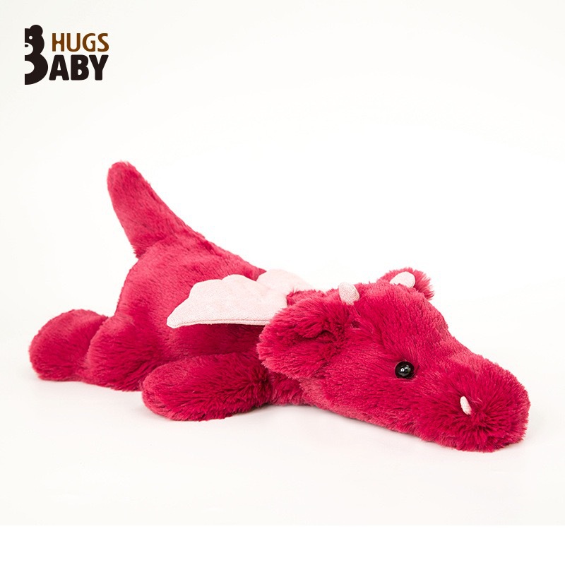 Juguete de peluche de cocodrilo y León tumbado suave y perezoso, almohada para dormir para niños, muñeco de bebé de hipopótamo rosa, regalo