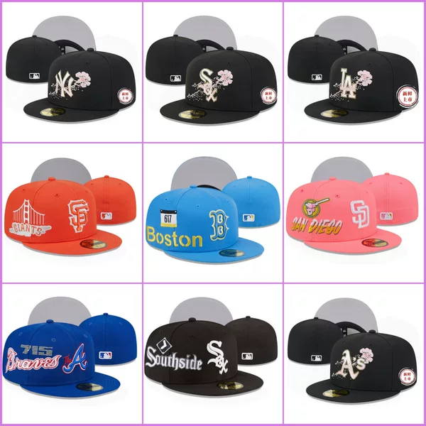 PouChangAnFo cross-border wholesale three-dimensional embroidery baseball cap team cap year commemorative cap classic sports cap