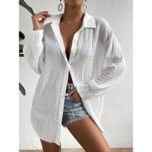 Z 99083 Solid Long Sleeve Two-piece ��ɫ����̿���װ�羳