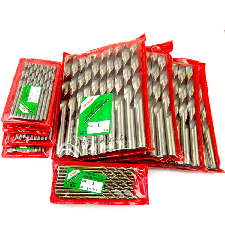 鹰牌直柄麻花钻头3.1/3.2/3.3/3.4/3.5/3.6/3.7/3.8/3.9/4HSS钻咀