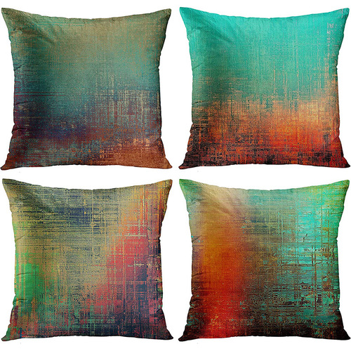 Amazon Cross-border light luxury solid color minimalist pillowcase living room sofa car home decoration cushion