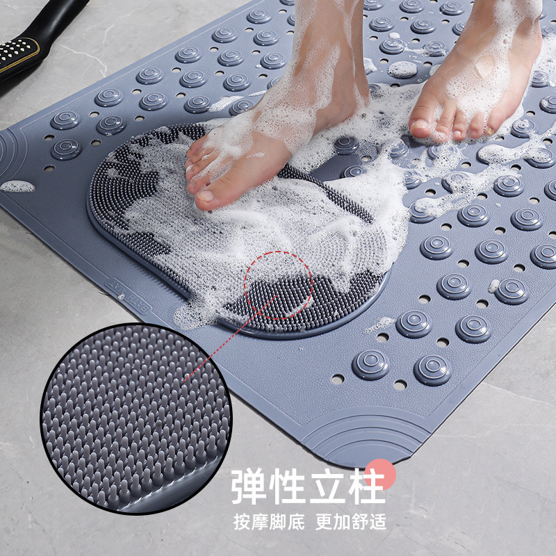 家用浴室防滑卫生间防滑垫洗澡地垫洗手间防摔垫浴缸隔水按摩垫子|undefined