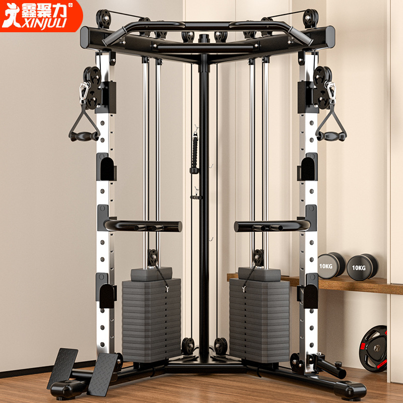 Pájaro pequeño pórtico gimnasio multifuncional doméstico entrenador integral completo empuje horizontal sentadillas equipos de tracción alta