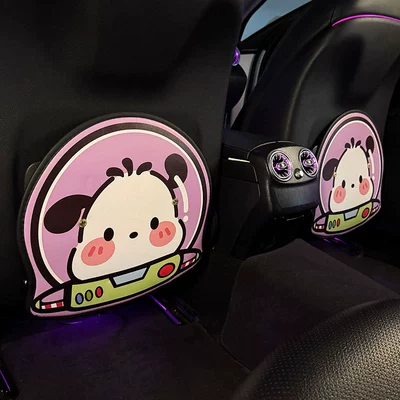Astronaut Pacha Dog Anti-Kick Pad Chair back anti-kick pad - astronaut-pacha-dog-anti-kick-mat-2-sheets