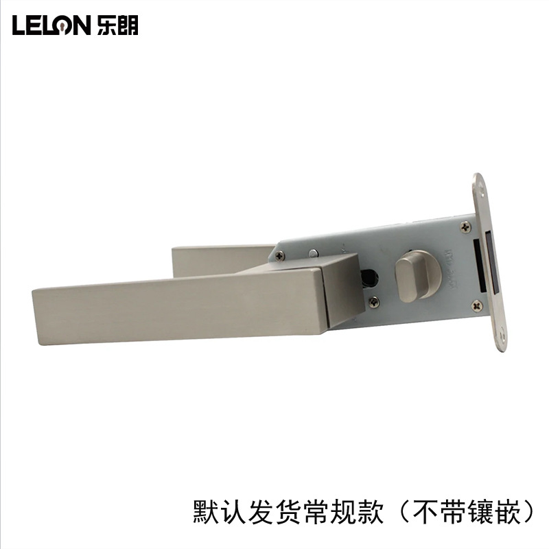 Cerradura de puerta silenciosa de absorción italiana una manija de puerta simple cerradura de puerta de madera sin llave cerradura de puerta ecológica doméstica universal