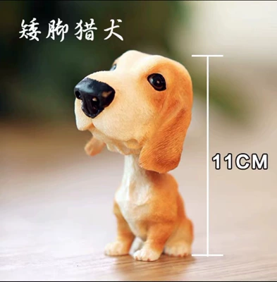 Cute Car Ornaments, Cute Dog Car ornaments - 1-shorty-hound