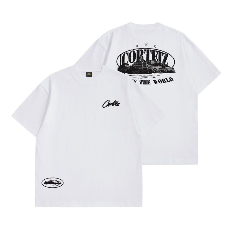Cross-Border Foreign Trade New American-Style Trendy Brand Corteiz Alcatraz Cruise Casual Sports Unisex Short-Sleeve T-Shirt Cross-Border Foreign Trade New American-Style Trendy Brand Corteiz Alcatraz Cruise Casual Sports Unisex Short-Sleeve T-Shirt