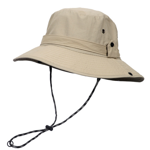 Big Head Circumference Fisherman Hat Mountain Style Outdoor Sun Protection Fishing Hat for Men, Fat Face Plus Size Hat