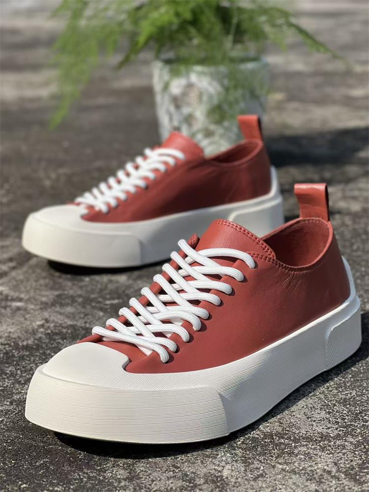 Women's Premium Breathable Lightweight Cowhide Versatile Sneakers Soft Sole Casual Sports Shoes Trendy Comfortable_vogvips.com