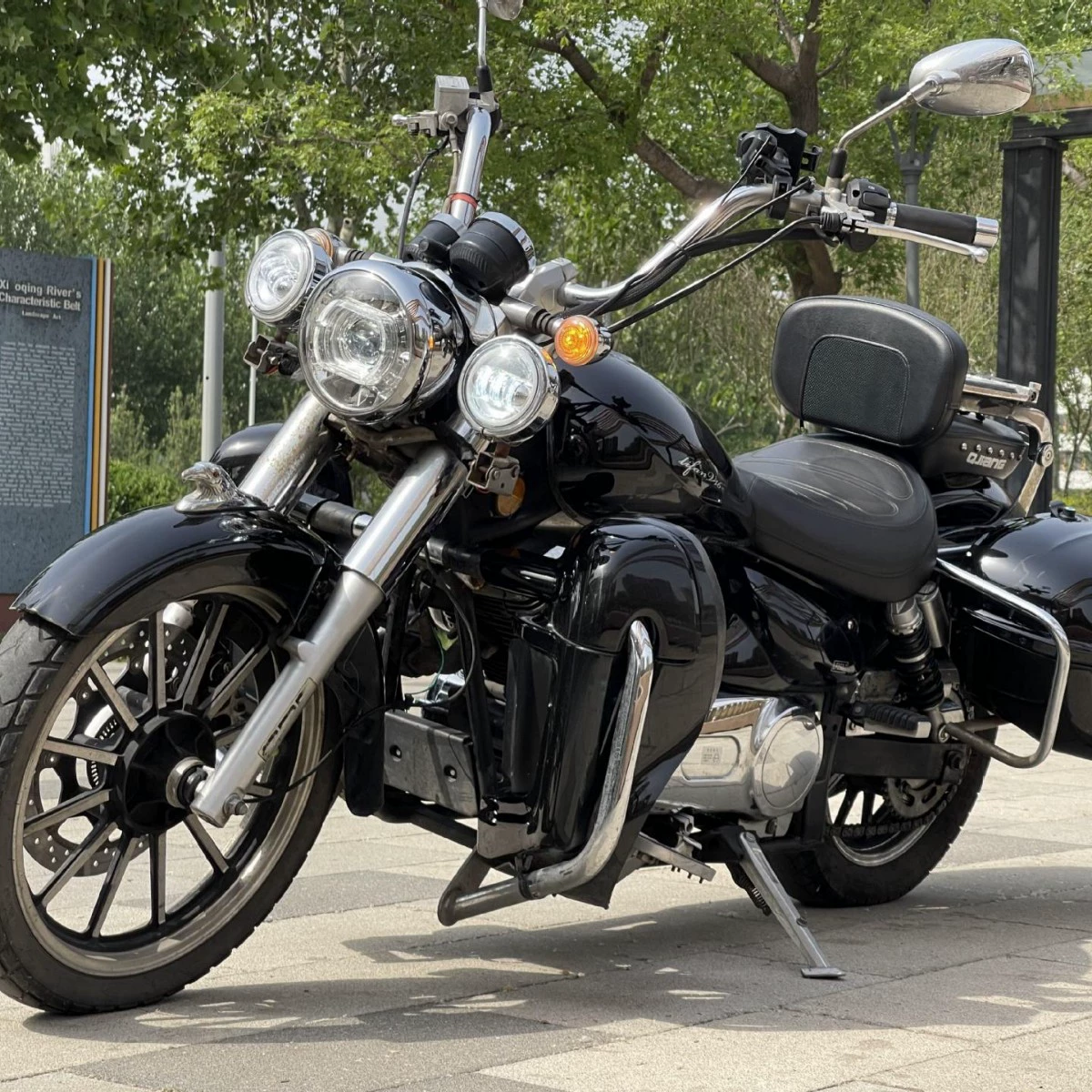 Новый Lif an V16K18 круиз Принц автомобиль может быть лицензирован как Harley EFI K19S ретро 250 мотоцикл