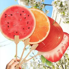 蒲扇塑料手摇加厚加大防摔坏夏季扇子家用芭蕉扇子老式家用大蒲扇