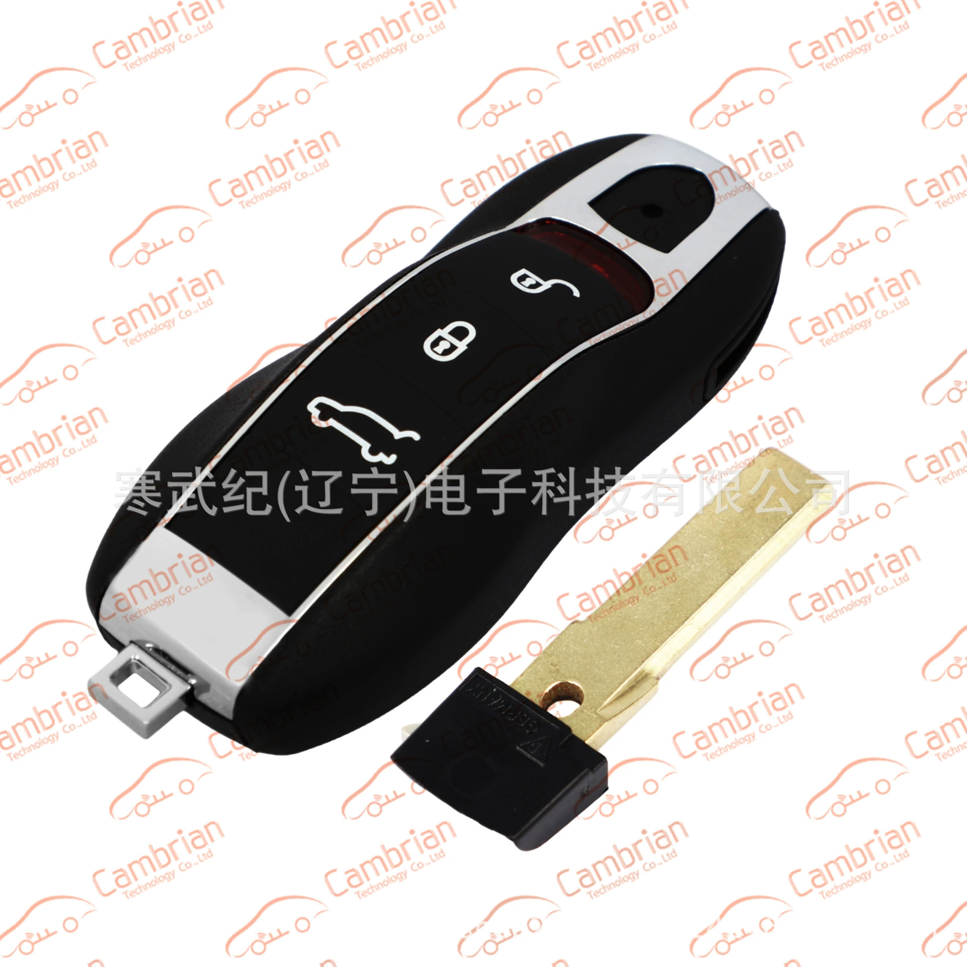 Smart remote control, car keys, 3 keys, porsche