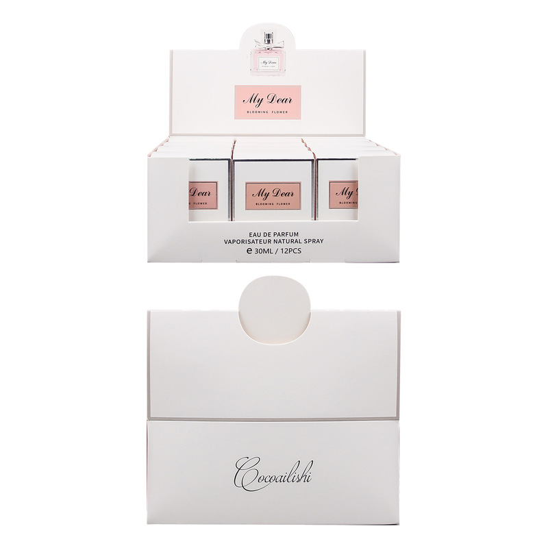 Cross-Border E-Commerce Export Women's Perfume Sweetheart Pdq Stereo Gift Box Long-Lasting Fragrance Sweet Light Fragrance 30ml