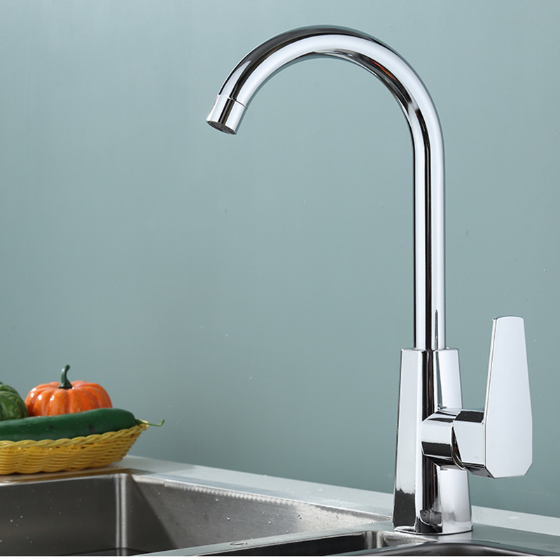 Kitchen Faucet universal heightening main body hot and cold kitchen sink faucet plastic steel rotatable vegetable basin faucet Kitchen Faucet universal heightening main body hot and cold kitchen sink faucet plastic steel rotatable vegetable basin faucet