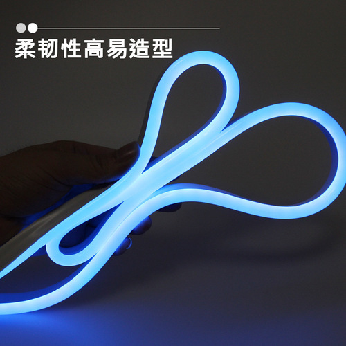 LED neon flexible strip 110V voltage Taiwan power outdoor waterproof lighting line light