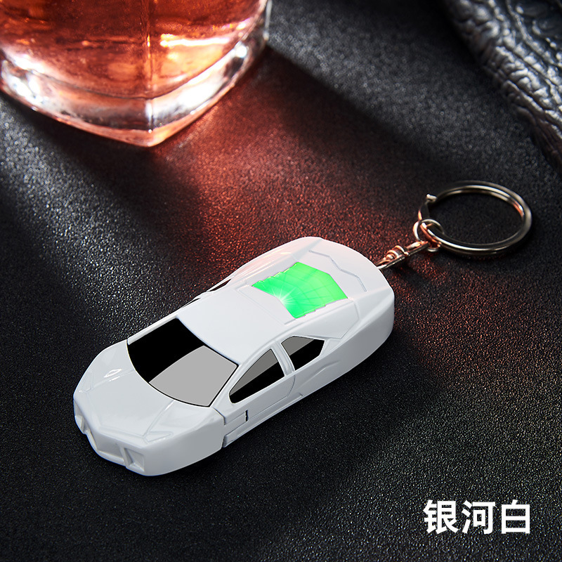 新しいクリエイティブカー金属インフレータブル防風ライターパーソナライズされたペンダントキーホルダーライタートレンディな男性ギフト|undefined