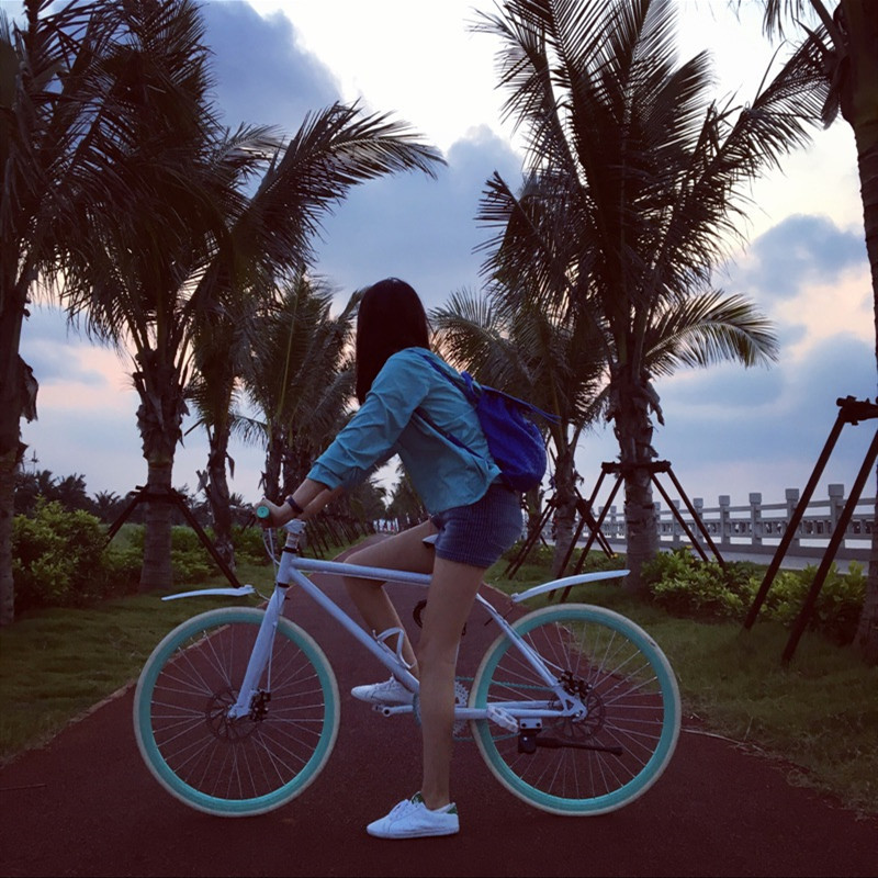 Dead flies Bicycle men and women colour The female car Highway racing 26 inch 24 student Bicycle