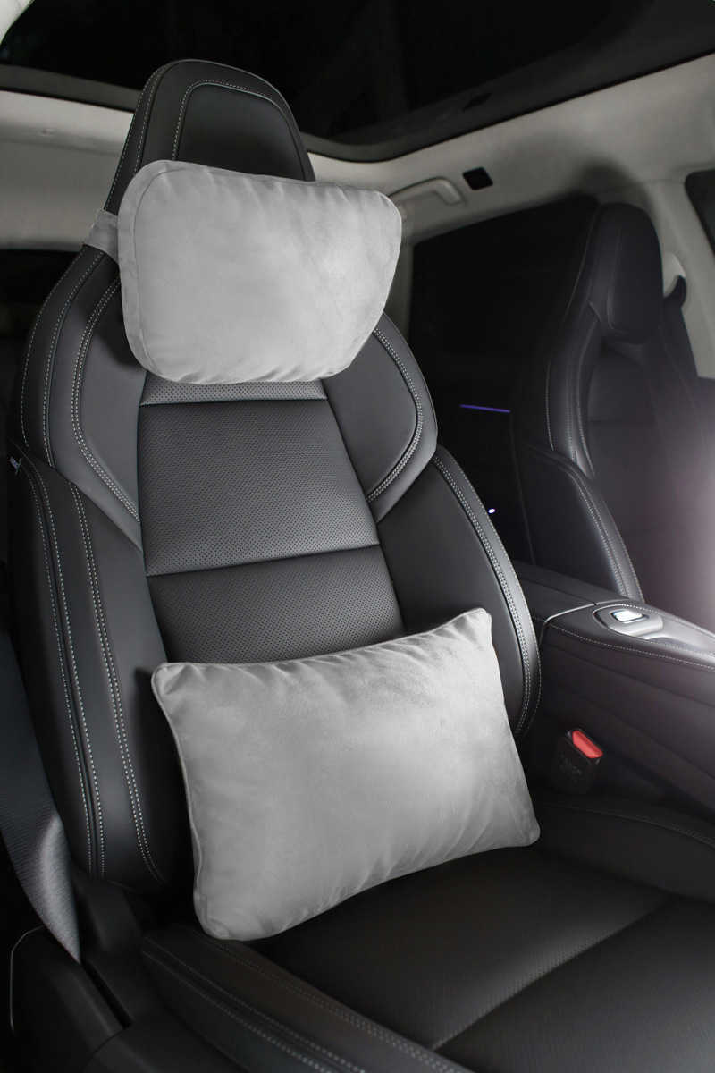 Suitable for extreme krypton double strap sports seat headrest double buckle collar g integrated seat neck pillow Mercedes-Benz S-class lumbar support