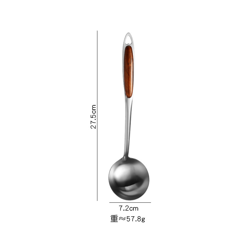 非磁性ステンレススープ殻スプーン漏れ台所工具用品家庭用オイルスプーン調理食器火鍋スプーン現物|undefined