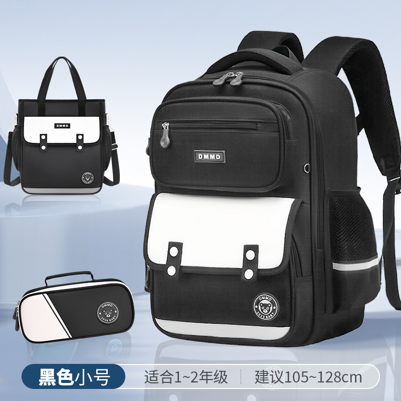 Nueva mochila escolar británica para estudiantes de primaria, mochila para niños y niñas, de gran capacidad, ligera, resistente al desgaste e impermeable