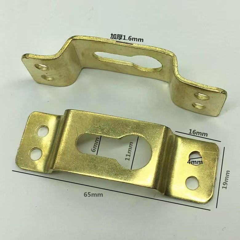 加厚四眼暗挂大画加厚挂钩油画框四眼挂钩画框五金四孔挂钩