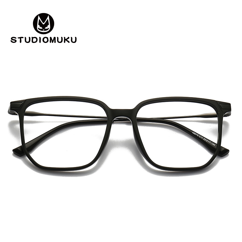 STUDIOMUKU madera fresco gafas redondas gafas de Marco oval diseño único gradiente marco gafas image 5