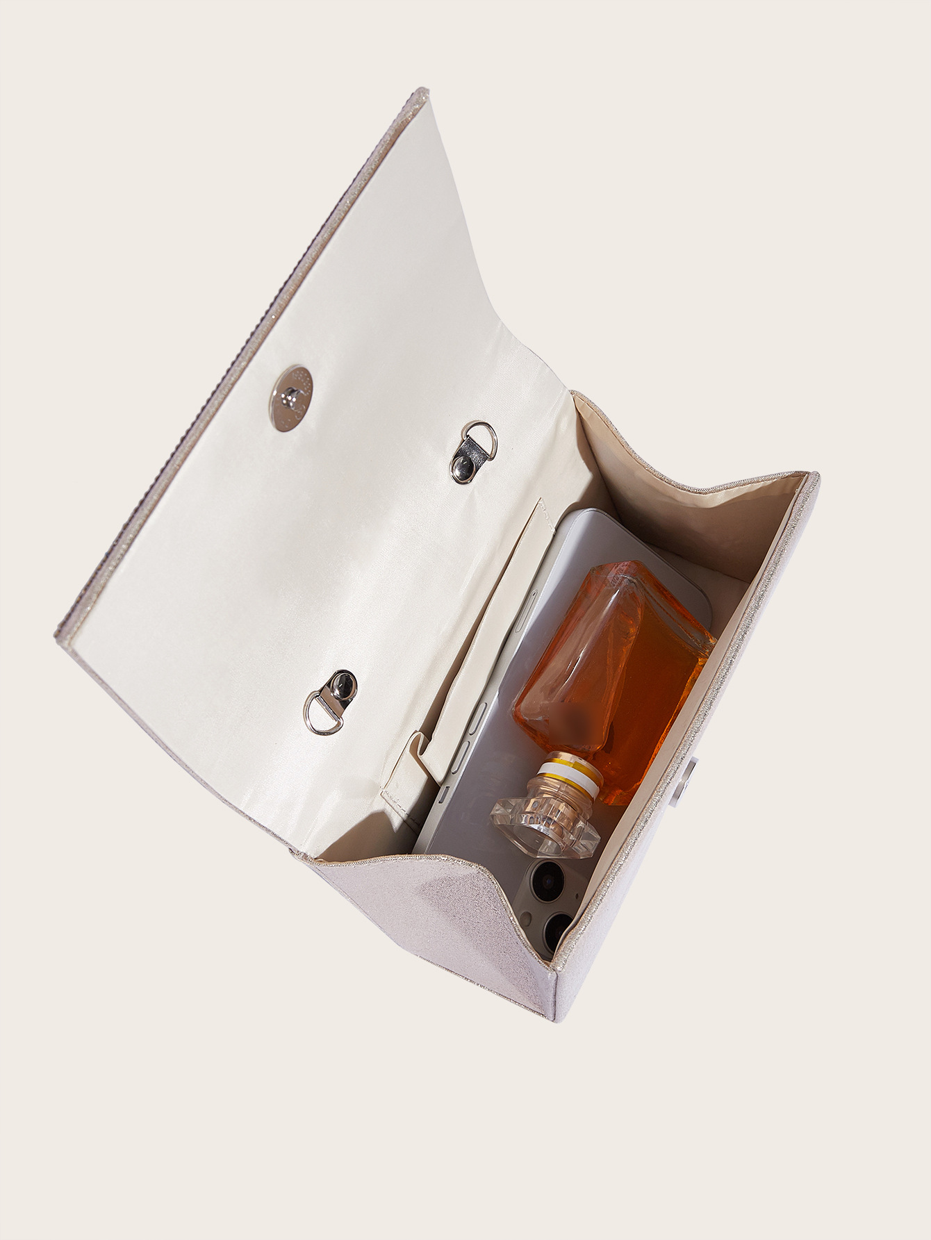 Nuova borsa da sera lucida da donna, elegante, in PU, per matrimoni e feste_voghion.com