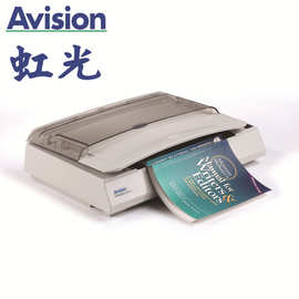 Avision虹光A2000E零边距扫描仪图书档案免拆A4平板替FBH2200E