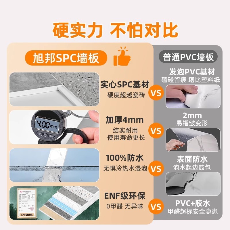 spc石晶墙板防大理石卫生间酒店淋浴房速装防水装饰石纹瓷砖贴石|undefined