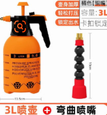 3L riego puede venta al por mayor capacidad de riego puede hogar manual neumático desinfección spray alta presión espesado riego puede